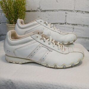 SKECHERS WOMENS AIR COOLED MEMORY FOAM RHINESTONE CHEER ATHLETIC SNEAKERS SZ 7.5